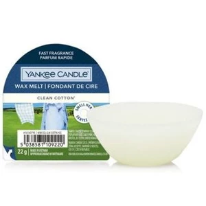 Vonný vosk do aromalampy Yankee Candle - Clean Cotton