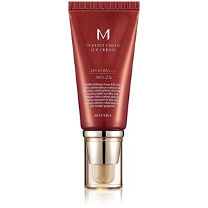 Missha M Perfect Cover BB krém s vysokou UV ochranou odtieň No. 25 Bright Beige SPF42/PA+++ 50 ml