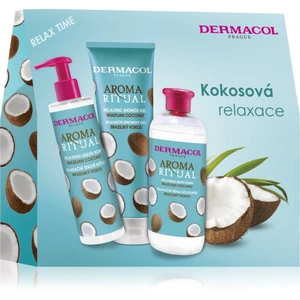 Dermacol Darčeková sada telové starostlivosti Aroma Ritual Kokos ová starostlivosti II.