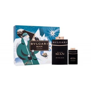 Bvlgari Man In Black dárková kazeta parfémovaná voda 100 ml + parfémovaná voda 15 ml pro muže