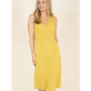 Yellow Patterned Dress Brakeburn - Women