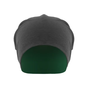 Jersey Beanie Double Sided H.Charcoal/Kelly