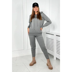 Sweater set Sweatshirt + Trousers dark grey