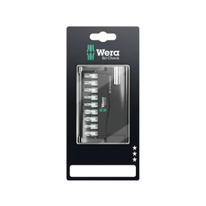 Wera 073416 Sada bitů Bit-Check 10 Universal 5 SB s držákem 899/4/1 (Sada 10 dílů)