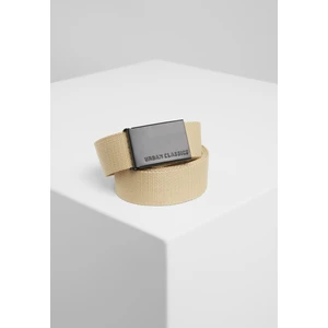 Canvas belts beige/black