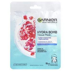 Garnier Skin Naturals Moisture+Aqua Bomb super hydratačná vyplňujúca textilná maska na tvár 28 g