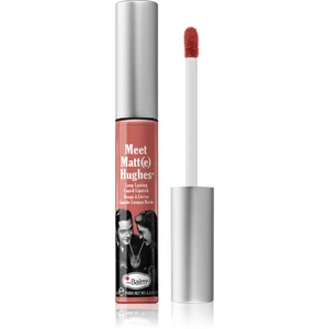 theBalm Meet Matt(e) Hughes dlhotrvajúci tekutý rúž odtieň Doting 7.4 ml