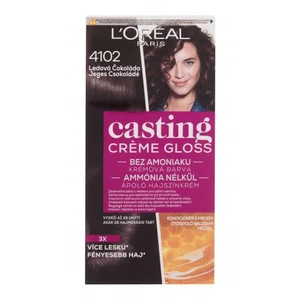 Přeliv bez amoniaku Loréal Casting Créme Gloss - 4102 ledová čokoláda - L’Oréal Paris + DÁREK ZDARMA