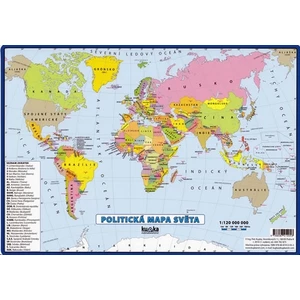 Politická mapa světa [Tabulky Lamino]