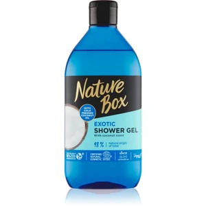 Nature Box Coconut osvěžující sprchový gel s hydratačním účinkem 385 ml