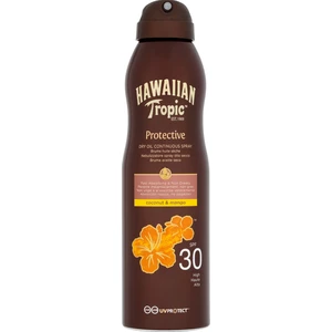 Hawaiian Tropic Protective suchý olej na opalování ve spreji SPF 30 180 ml