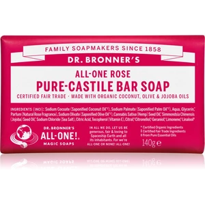 Dr. Bronner’s Rose tuhé mýdlo 140 g