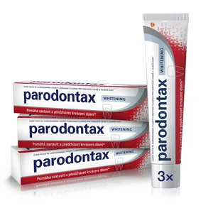 Parodontax Zubní pasta s bělicím účinkem Whitening Tripack 3 x 75 ml