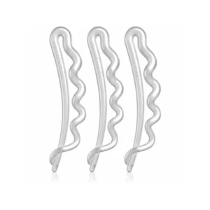 invisibobble Waver Plus sponky do vlasov 3 ks Crystal Clear