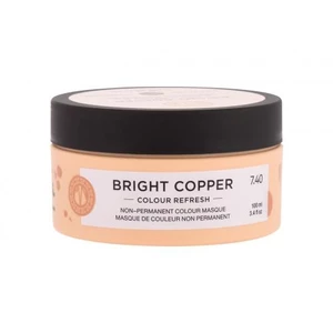 Maria Nila Colour Refresh Bright Copper jemná vyživující maska bez permanentních barevných pigmentů výdrž 4 – 10 umytí 7.40 100 ml