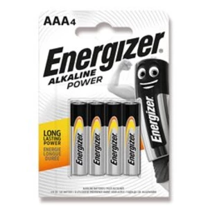Alkalické baterie Energizer 4x AAA