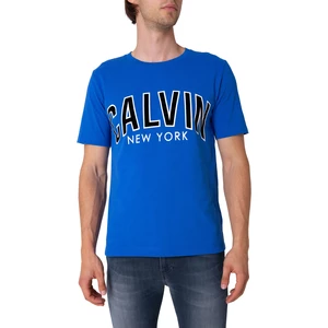 Calvin Klein T-shirt Eo/ Calvin Curved Ss, Chq - Men's