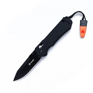 Zavírací nůž G7453-WS Ganzo® – černá, Černá (Barva: Černá, Varianta: Černá)