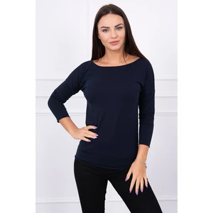 Blouse Casual navy blue