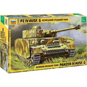 Zvezda Model Kit tank Panzer IV Ausf.G 1:35