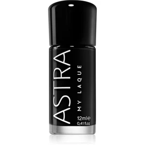 Astra Make-up My Laque 5 Free dlhotrvajúci lak na nechty odtieň 45 Super Black 12 ml