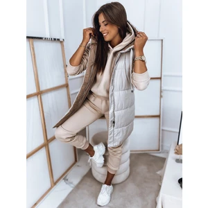 Dámská vesta DStreet Beige