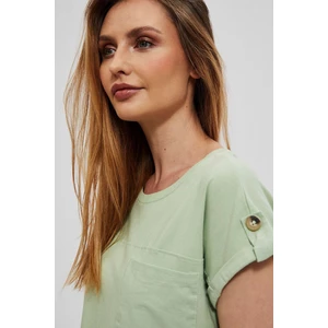 T-shirt with pocket - green