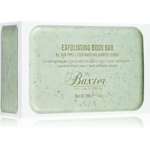 Baxter of California Exfoliating Body Bar Cedarwood & Oakmoss Essence exfoliační tělové mýdlo pro muže 198 g