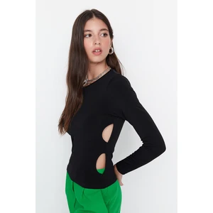 Trendyol Blouse - Black - Regular fit