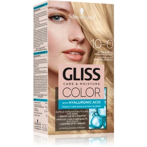 Schwarzkopf Gliss Color permanentná farba na vlasy odtieň 10-0 Ultra Light Natural Blonde