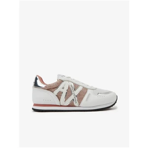 White Women's Sneakers Armani Exchange - Women