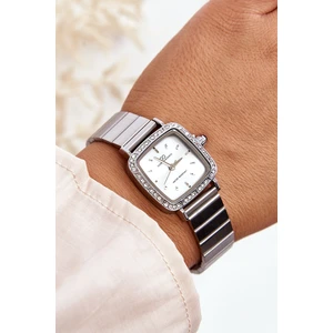 Women's waterproof watch Giorgio&Dario silver