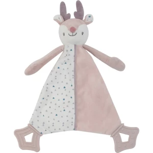 Petite&Mars Cuddle Cloth with Teether uspávačik s hryzadielkom Deer Suzi 1 ks