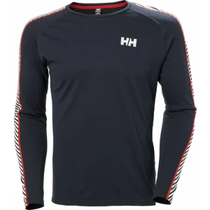 Helly Hansen Men's Lifa Active Stripe Crew Base Layer Navy S Sous-vêtements thermiques