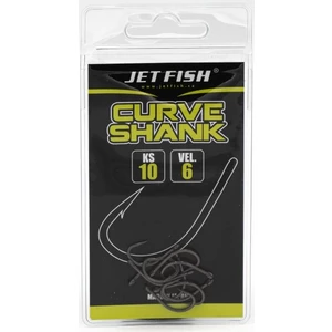 Jet fish háčiky curve shank 10 ks - 6
