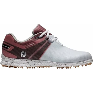 Footjoy Pro SL Sport Womens Golf Shoes White/Black/Burgundy 40,5