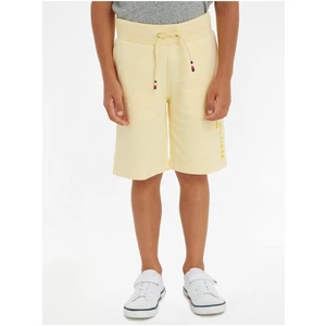 Light Yellow Tommy Hilfiger Boys Shorts - Boys