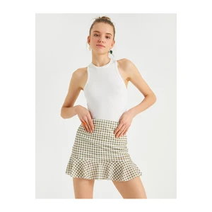 Koton High Waist Ruffle Skirt