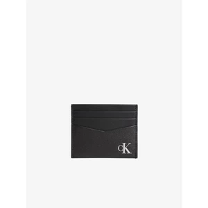 Black Men's Leather Calvin Klein Jeans Card Case - Men's