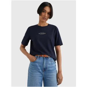 Dark blue Women's T-Shirt Tommy Hilfiger - Women