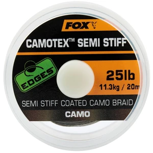 Fox Fishing Edges Camotex Semi Stiff Camo 25 lbs-11,3 kg 20 m