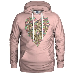 Aloha From Deer Unisex's Ice-Cream Heart Hoodie H-K AFD081