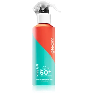 Gleam Kids bff detský sprej na opaľovanie SPF 50+ 200 ml