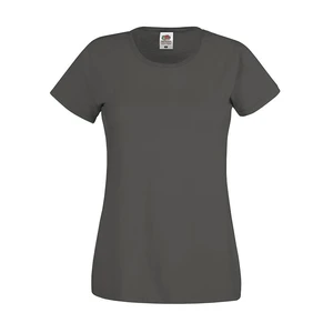 Graphite Women's T-shirt Lady fit Original Fruit of the Loom