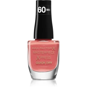 Max Factor Masterpiece Xpress rychleschnoucí lak na nehty odstín 416 Feelin' Peachy 8 ml