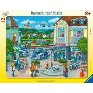 Ravensburger Puzzle - Policejní zásah 12 dílků [Puzzle]