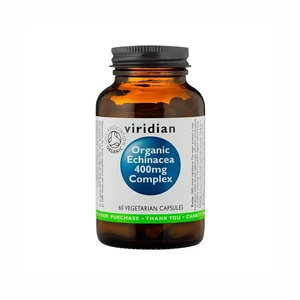 Viridian Organic Echinacea 400 mg Complex 60 kapsúl