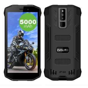 Mobilný telefón Evolveo StrongPhone G5 čierny (SGP-G5-B... + dárek Mobilní telefon 5.5" IPS LCD 720 x 1440 HD+, procesor Mediatek čtyřjádrový (2GHz),