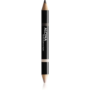 Alcina Decorative Perfect Eyebrow Styler oboustranná tužka na obočí odstín 020 Dark 3 g