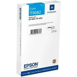 Epson T908240 T9082 XL azúrová (cyan) originálna cartridge